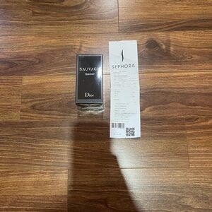 Dior Sauvage Fragrance in Black Box